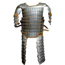 Plaque médiévale viking armure ottomane byzantine celtique lamellaire acier b...