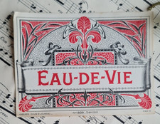 ANCIENNE ETIQUETTE POUR