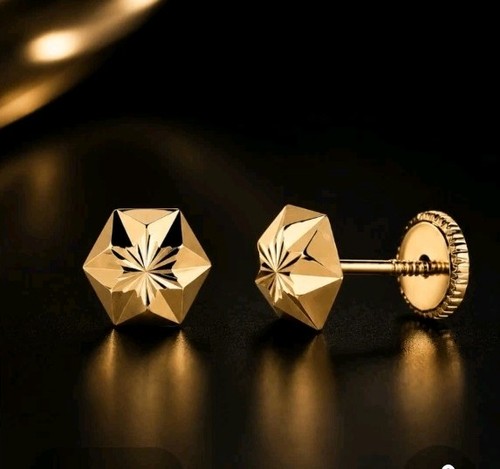 Boucles oreilles 18k - boucles, or