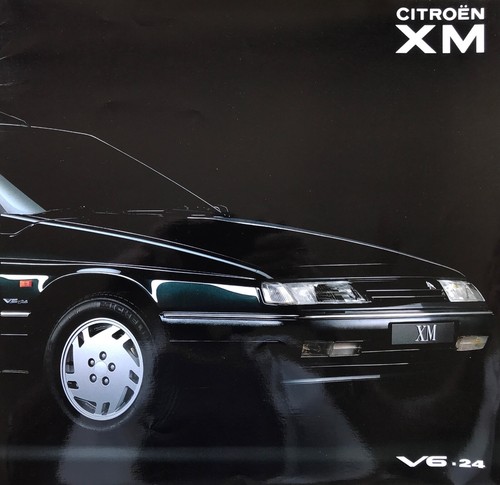 Brochure citroēn 2 - xm, v6