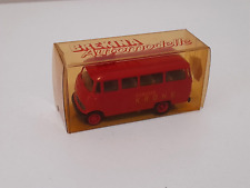 ancien Brekina Mercedes cirque Krone en boite HO 1/87 bus haut parleur