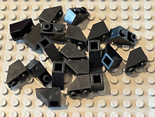 20 x LEGO black Slope Brick 3665 / Set 10210 10188 7727 6075 375 7735 7730 7715