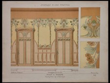 SALLE A MANGER, ART NOUVEAU