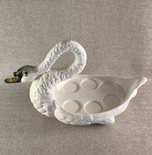 BEAU PORTE COQUETIER CYGNE EN