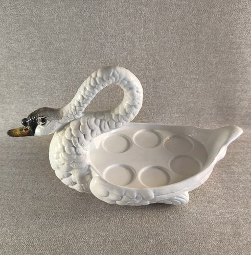 Beau porte coquetier cygne - porte,