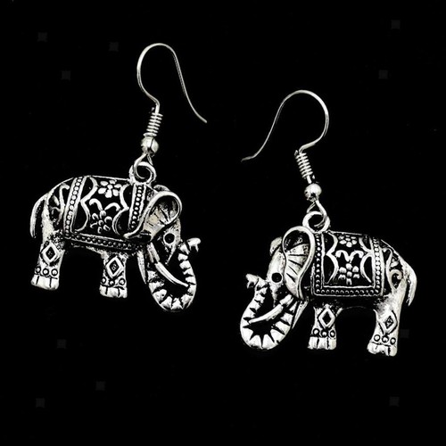 Boucle oreille éléphant - boucle,