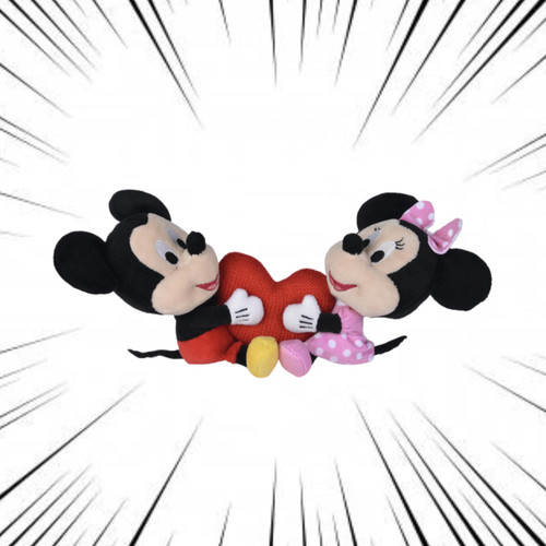 Peluche disney mickey minnie - mickey, &