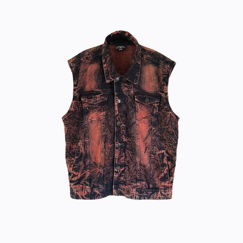 Legendary status denim vest - legendary,