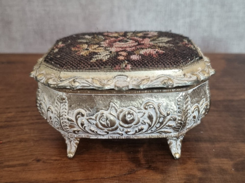 Boîte bijoux ancienne - boîte,