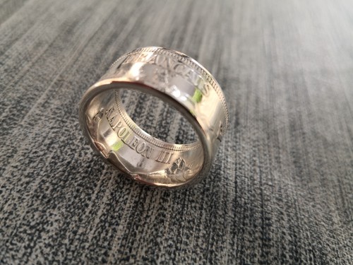 Bague pièce monnaie - ,