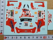 DECALS 1/43 CITROËN DS3 WRC -