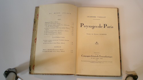 Vaillat paysages paris - paysages, de