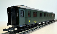 Roco 44529 - Voiture voyageur 2/3 cl B3C5yfi 2301 des CFL en HO, état neuf