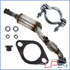 POT CATALYTIQUE AVEC PIÈCES D'ASSEMBLAGE POUR RENAULT CLIO 2 1.2 À PARTIR DE