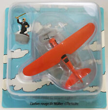 Miniature Tintin L'avion rouge