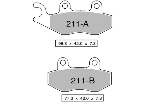 Plaquettes frein avant fritt - avant,