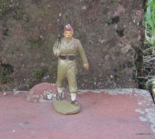 FIGURINE JIM ARMEE FRANCAISE WW2 / SOLDAT REGIMENT LECLERC AU DEFILE  # 03