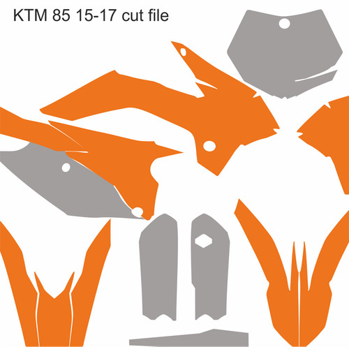 Ktm motocross vector - ktm,