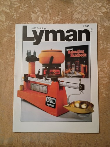 Lyman 1983 catalog reloading - lyman,