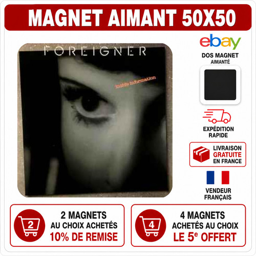 Magnet frigo foreigner - magnet,