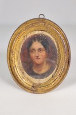 ANCIEN JOLI TABLEAU PORTRAIT