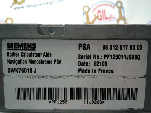 963126178003 autoradio citroen - 963126178003,