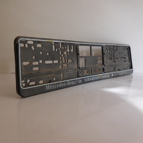 Plaque mercedes benz - mercedes,