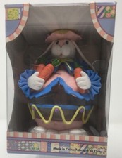 Glass Floppy Ear Easter Bunny