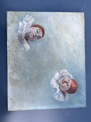 Tableau portrait clown - portrait,