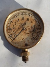 Manomètre pour loge de motrice type M4 Sprague-Thomson de la CMP RATP pas SNCF  