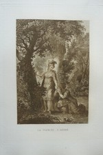 FRAGONARD (1732-1806) GRAVURE