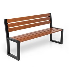 Banc jardin acier - banc,
