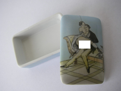 8x5x2 8cm boite porcelaine - en,