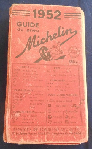 Guide michelin 1952 - michelin,