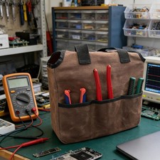Sac à Outils En Toile Cirée
