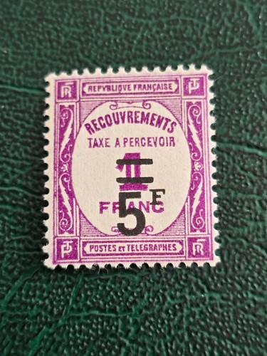 Timbre france taxe neuf - taxe,