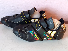 Patrick claudy criquielion chaussures vélo homme en cuir noir 39 comme neuves.