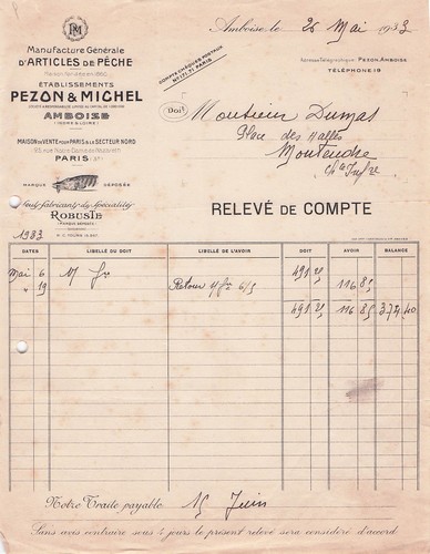 Amboise fabricant pezon - 37,