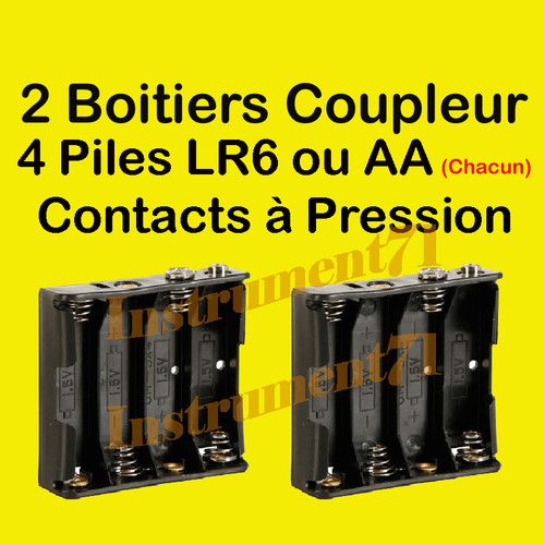 Boitiers coupleurs pour 4 - 2,
