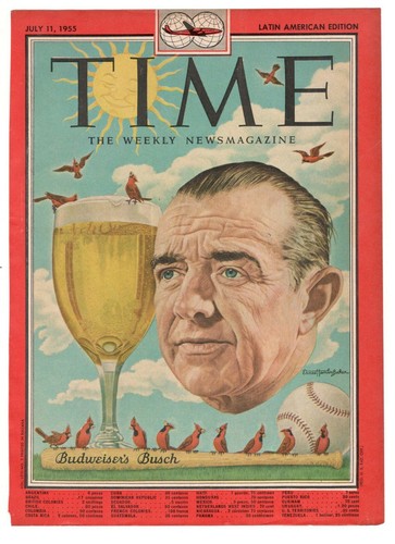 Budweiser busch bière 1955 - budweiser,