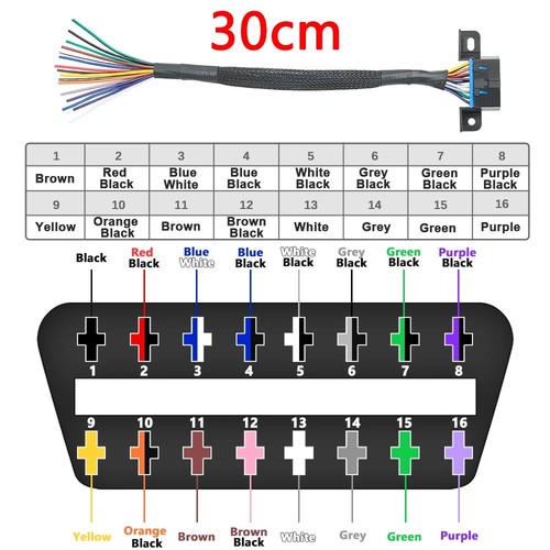 Universel broche obd2 - universel,