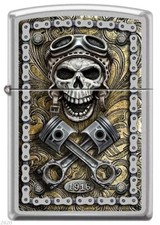 ZIPPO ★ MOTORSKULL by Rick