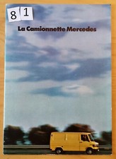 MERCEDES CAMIONNETTE    207 D, 208, 307 D, 308 Prospectus FR 28 pages 1979 LKW