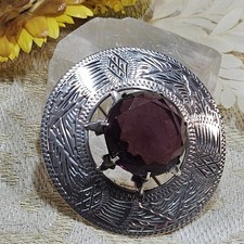 Broche Vintage Écossaise