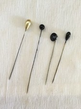 Lot de 4 épingle à chapeau ancien VINTAGE