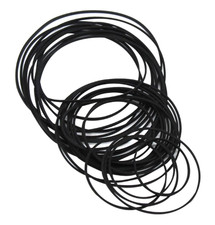 Lot de 56 Ceinture Cassette Tape Universelle, Courroies carrées pour réparation