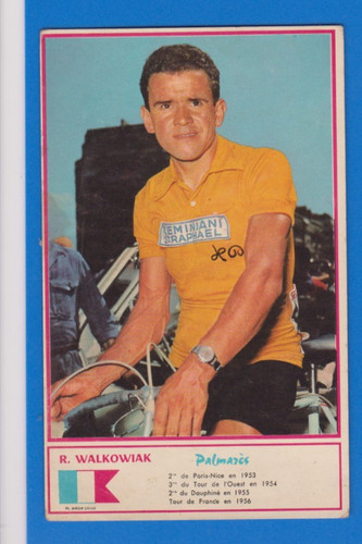Cyclisme carte cycliste roger - carte,