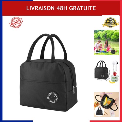 Sac isotherme repas pliable - isotherme,