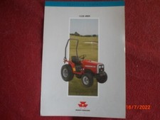 PROSPECTUS PUBLICITAIRE  TRACTEUR  COMPACT   MASSEY FERGUSON   1220 4 RM   1993
