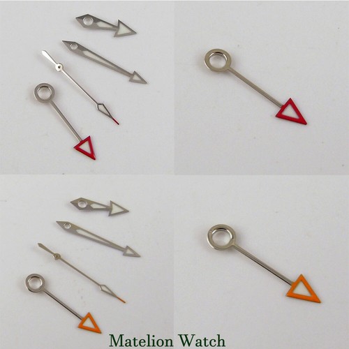 Silver watch hands parts - watch,